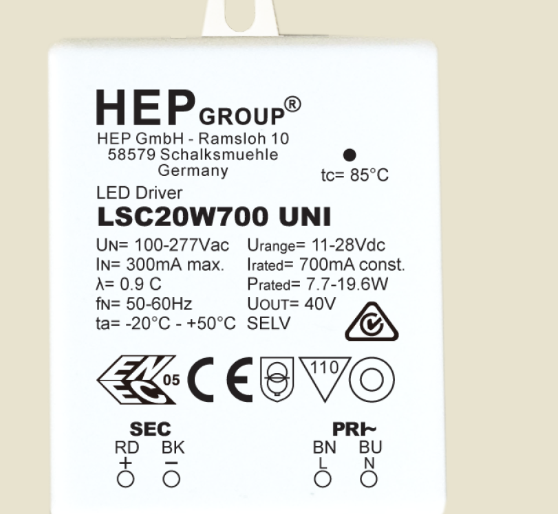 HEP LSC20W300 UNI CC LED Driver x4Pcs