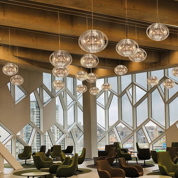 SLAMP Atlante Fume colour Suspension Pendant Light-Home Decore-DELIGHT OptoElectronics Pte. Ltd