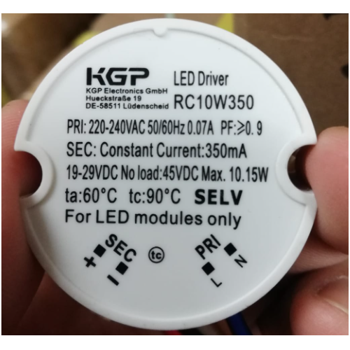 KGP LED RC Series Constant Current Driver x250Pcs