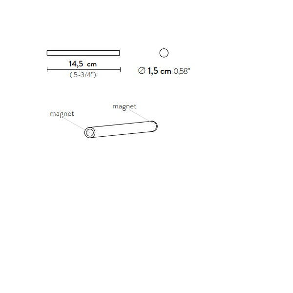 SLAMP ADDITIONAL Magnetic Alignment Transparent ROD-DELIGHT OptoElectronics Pte. Ltd