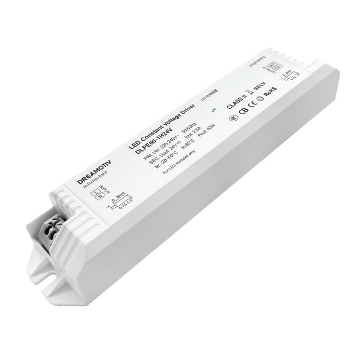 [China]EUCHIPS DLPE Series 1H 24V Non-Dimmable LED Constant Voltage Driver x50Pcs - DelightLighting