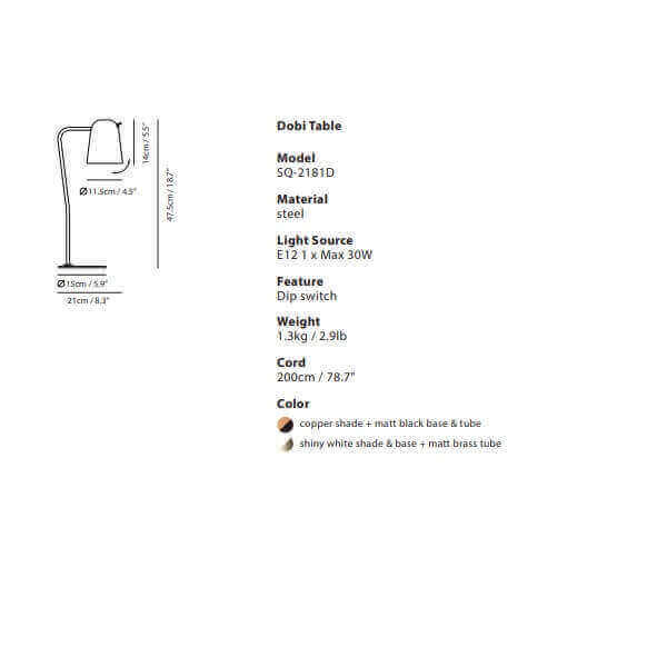 [USA] SEED DESIGN Lampu DOBI