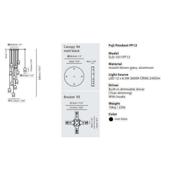 [USA] Seed Design  FUJI Lamp