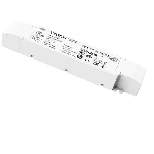 EUCHIPS LM-36-24-G1D2 Series 36W 24VDC CV DALI-2 Driver x60Pcs - DelightLighting