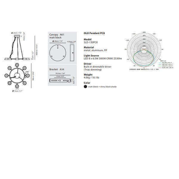 [USA] Seed Design  OLO Lamp