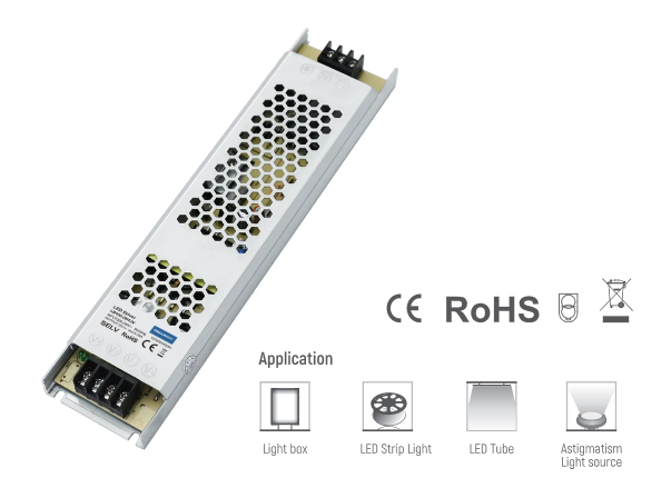 [China]EUCHIPS LD 2H Series 12V Non-Dimmable LED Constant Voltage Driver x50Pcs - DelightLighting