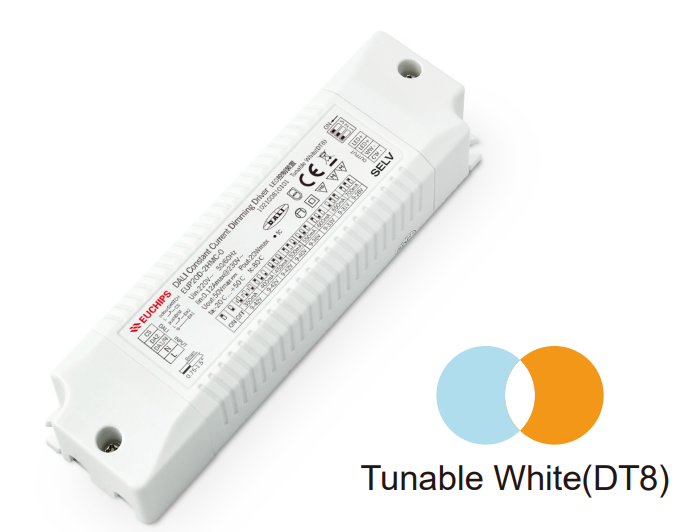 [China]EUCHIPS Tunable White Constant Current DALI Driver EUP20D-2HMC-0 x50Pcs - DelightLighting