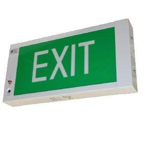 Denko 1W LED Slim Profile Box Emergency Exit Light - Surface Mount x4P ...