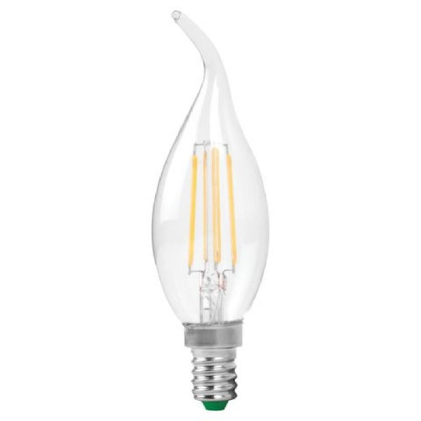 MEGAMAN LED Filament Tip 4W Clear LC1404CS-E14-2700K Warm White LED Bulb x60Pcs - DelightLighting