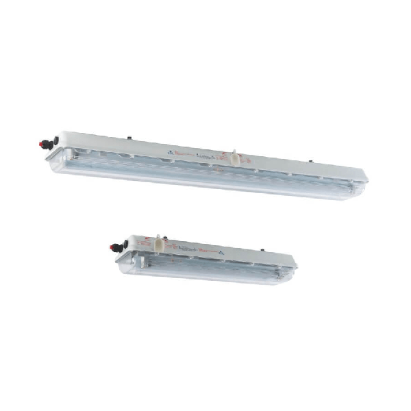 J5 Fixture Warom BAY51-Q Led Series Explosion Proof Light Ceiling Type Fitting 2x14W