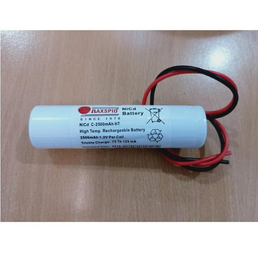 Maxspid EXIT/Emergency Maxspid NI-CD C  M-C2500H 2500 mAH Battery