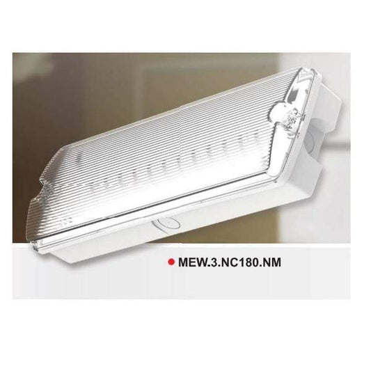 Maxspid EXIT/Emergency Maxspid ROCKY MEW.3.NC180.NM 3W Surface Mount Emergency Light