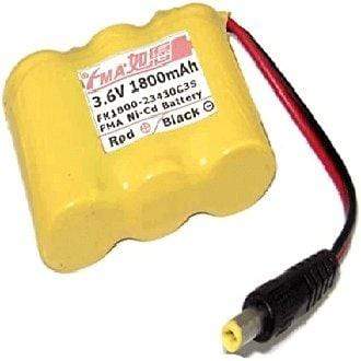 Maxspid EXIT/Emergency NI-CAD 3.6V 1.8AH Rechargeable Battery for Emergency Light Power 3SB