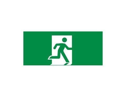 Maxspid EXIT/Emergency Surface / Double / Man Maxspid 1W LED box Emergency Exit Light Boxster BHD (Surface Type)