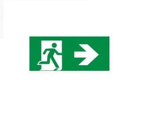 Maxspid EXIT/Emergency Surface / Single / East Maxspid 1W LED box Emergency Exit Light Boxster BLS(Surface Type)
