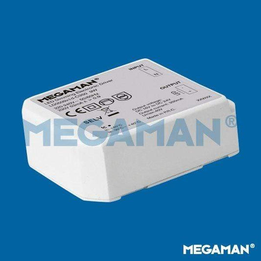 MEGAMAN Ballast /Drivers MEGAMAN LED Converters & Transformers (DC 16-24V, C350mA)