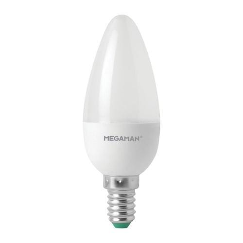 MEGAMAN CLSV1 C35 4.9W E14 FS 6500K LED Candle E14 Warm White , LED Light Bulbs x 60Pcs - DelightLighting