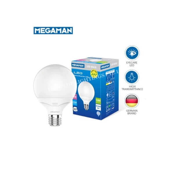 MEGAMAN LED Filament Classic SIG360V1 G95 8.5W E27 2800K DIM LED Filament Bulb Delight x24Pcs - DelightLighting