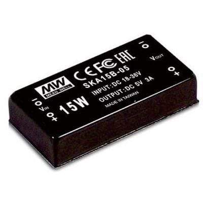 S7 Ballast /Drivers 10W / 5V / A Meanwell (SKA15A) Single-output DC-DC regulated converter