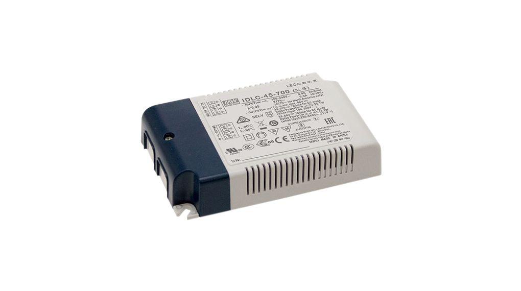 S7 Ballast /Drivers 45W / 500mA / Blank MEANWELL IDLC Series Constant Current Power Supply