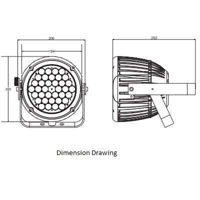 T1 Fixture [China] LED Spot Light - R205A Series/Delicate/IP65/UL/CE