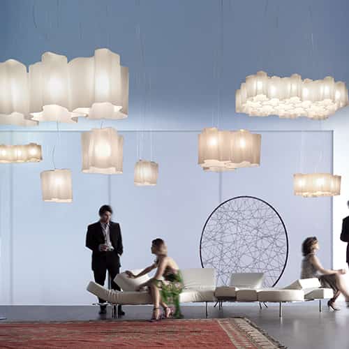 Y1 Home Decore [USA] Artemide Gerhard Reichert, Michele De Lucchi Logico Triple Linear Suspension Light