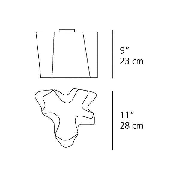 Y1 Home Decore [USA] Artemidey Gerhard Reichert, Michele De Lucchi Logico Mini Single Semi-Flush Mount Ceiling Light