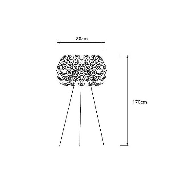 Y1 Home Decore [USA] Moooi Richard Hutton Dandelion Floor Lamp