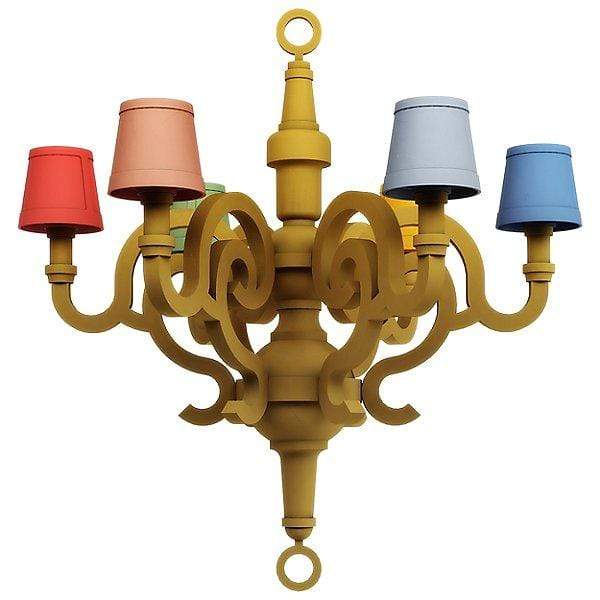 Y1 Home Decore [USA] Moooi Studio Job Paper Chandelier L Patchwork