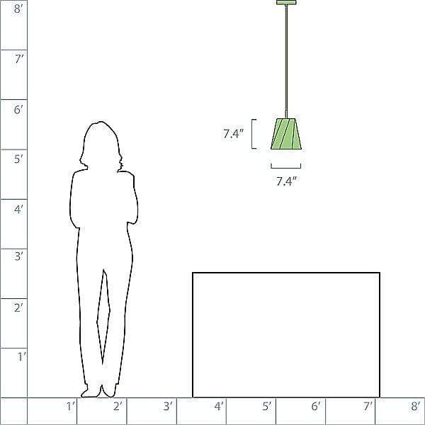 Y1 Home Decore [USA] Seed Design Castle Swing Mini Pendant Light