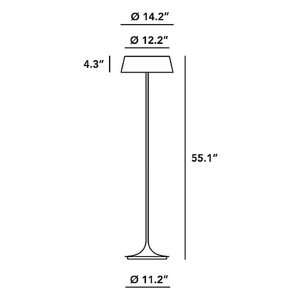 Y1 Home Decore [USA] Seed Design China Floor Lamp