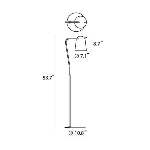 Y1 Home Decore [USA] Seed Design Dodo Floor Lamp