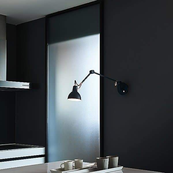 Y1 Home Decore [USA] Seed Design Laito Gentle Swing Arm Wall Sconce