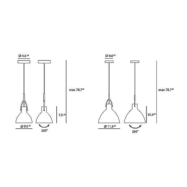 Y1 Home Decore [USA] Seed Design Laito Pendant Light