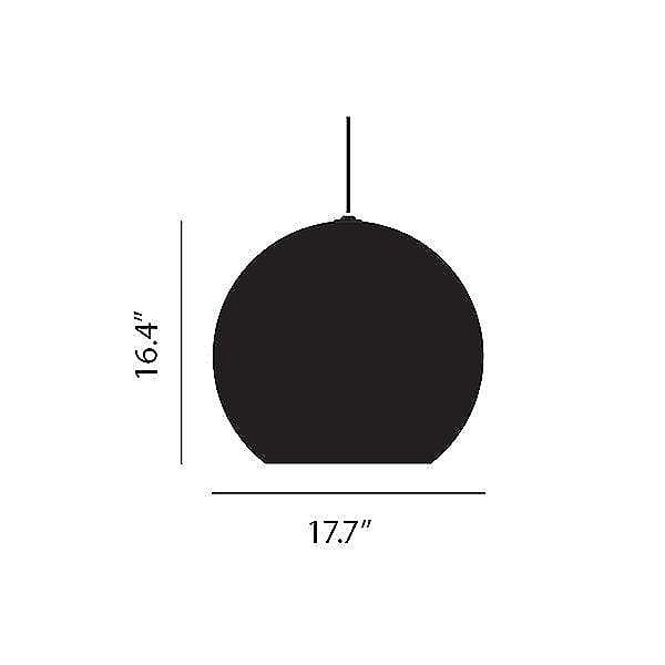 Y1 Home Decore [USA] Tom Dixon Copper Pendant by Tom Dixon(Copper/17.72 In)-OPEN BOX RETURN