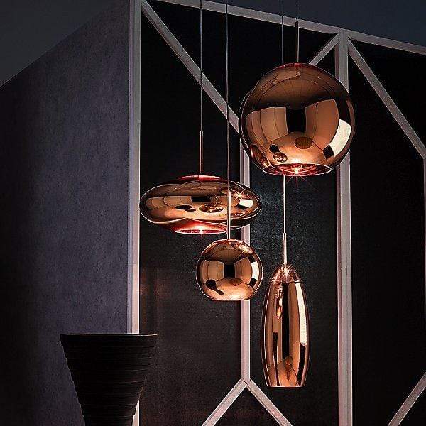 Y1 Home Decore [USA] Tom Dixon Copper Pendant by Tom Dixon(Copper/17.72 In)-OPEN BOX RETURN