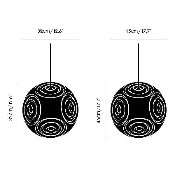 Y1 Home Decore [USA] Tom Dixon Curve Ball Pendant Light