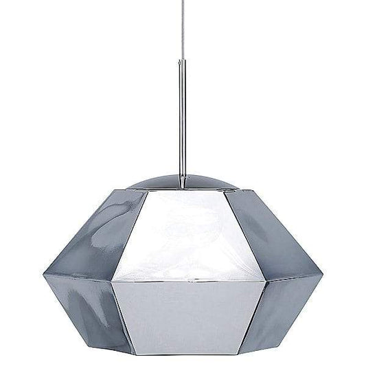 Y1 Home Decore [USA] Tom Dixon Cut Short Pendant by Tom Dixon (Chrome) - OPEN BOX RETURN