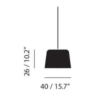 Y1 Home Decore [USA] TOM DIXON Felt Pendant Light